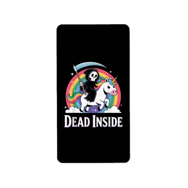  Dead Inside  Label (Front)