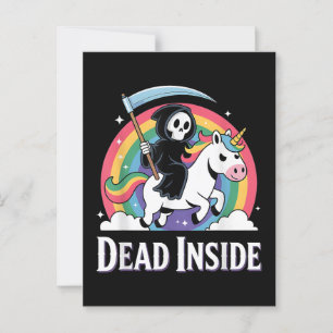 Dead Inside Postcard