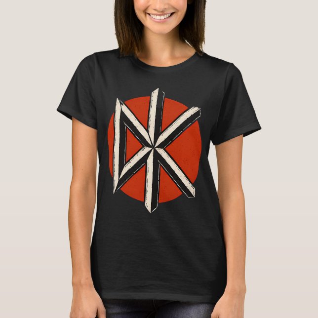 Dead Kennedys On Red Circle T-Shirt (Front)