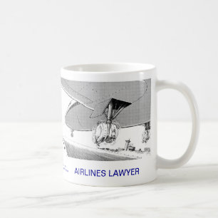 Dead Lawyer™ Airlines Lawyer Coffee Mug