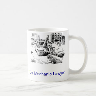Dead Lawyer™ Car Mechanic Lawyer Coffee Mug