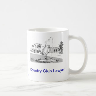 Dead Lawyer™ Country Club Lawyer Coffee Mug