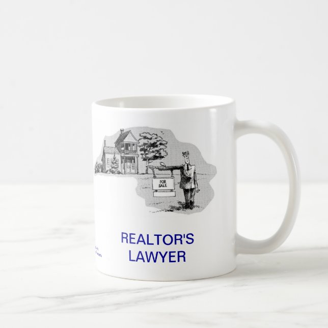 Dead Lawyer™ Realtor's Lawyer Coffee Mug (Right)