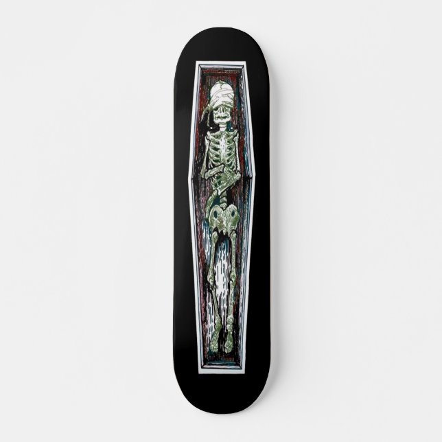 Dead Man Coffin Element Park Board Skateboard (Front)