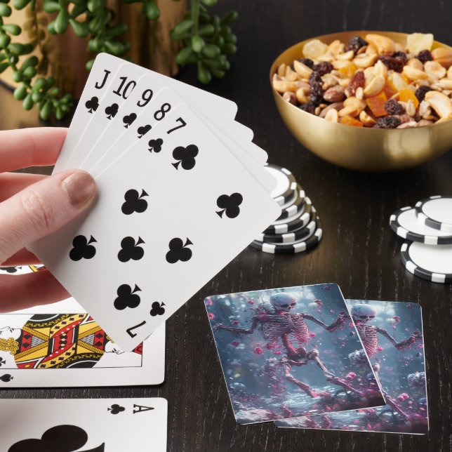 “Dead Man’s Hand | Dark Poker Design” Playing Cards (In Situ)