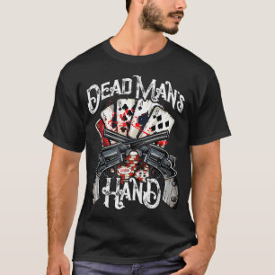 Dead Man'S Hand Aces Eights Poker Player T-Shirt