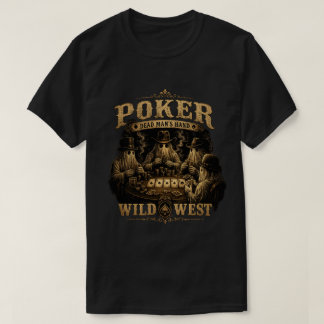 Dead man's hand ghost poker shirt