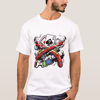 Dead Man's Hand - Tattoo Flash graphic tee