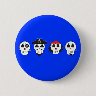 Dead Man's Pirate Crew 6 Cm Round Badge