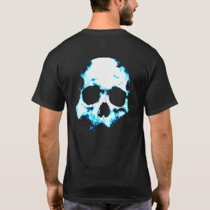 Dead Mans Skull Death Skeleton Head Bones Cool Sku T-Shirt