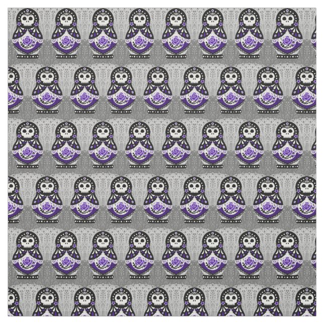 Dead Matryoshka Fabric (Swatch)