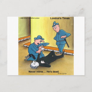 Dead Mime Funny Tees Mugs Cards Gifts Etc
