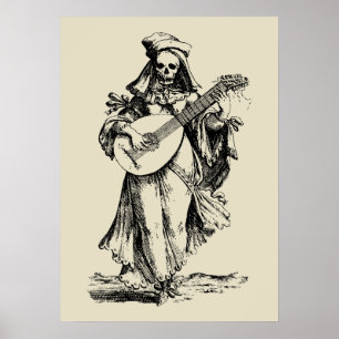 Dead Musician - black print