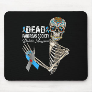 Dead Pancreas Society Diabetes Awareness Day Sugar Mouse Pad