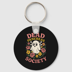 Dead Pancreas Society - Diabetes Funny Costume  Key Ring