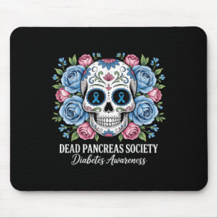 Dead Pancreas Society Sugar Diabetes Awareness Sku Mouse Pad
