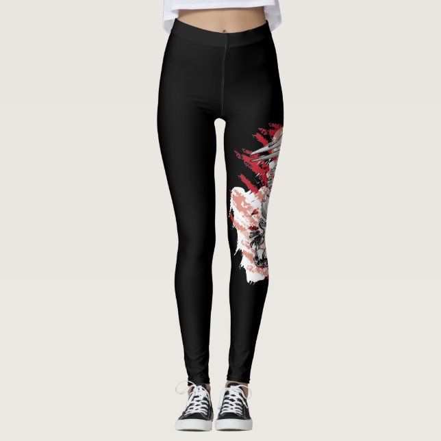 Dead Pelican Leggings (Front)