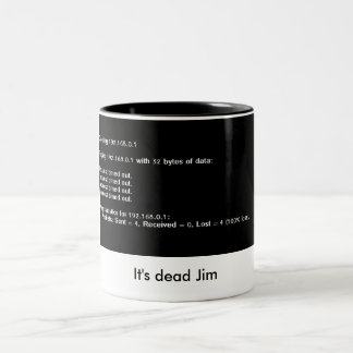 dead ping geek coffee mug