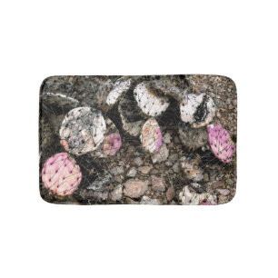 Dead Pink Cactus Bath Mat