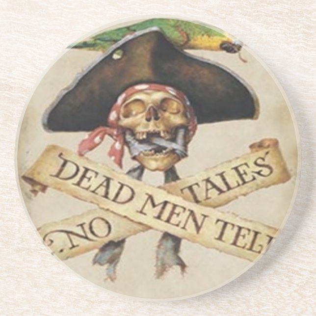 Dead Pirate Coaster (Front)