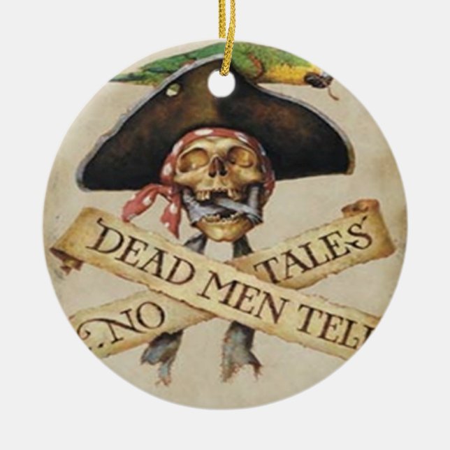 Dead Pirate Ornament (Front)