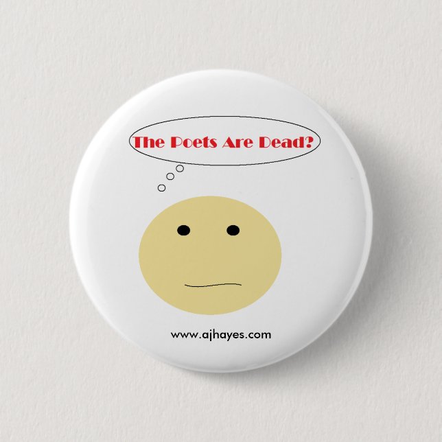 Dead Poets Button w/Website (Front)