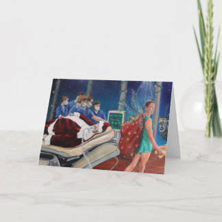 Dead Santa Holiday Card