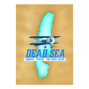 Dead Sea Travel Poster