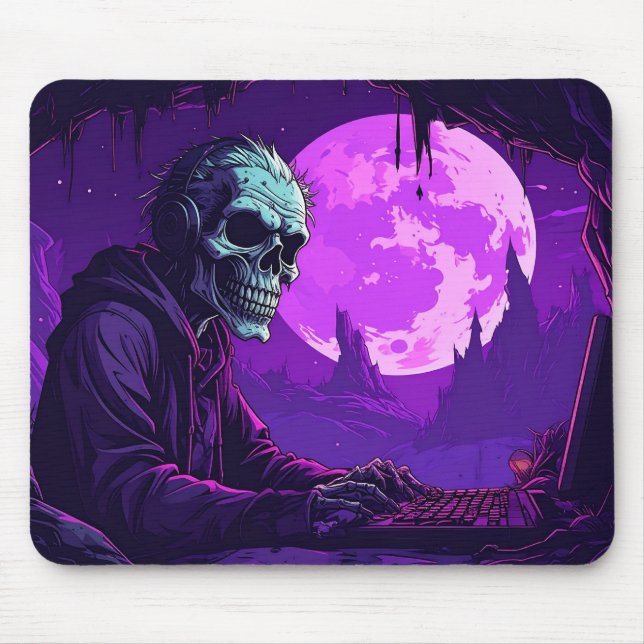 Dead Serious Gamer Mouse Pad (Front)