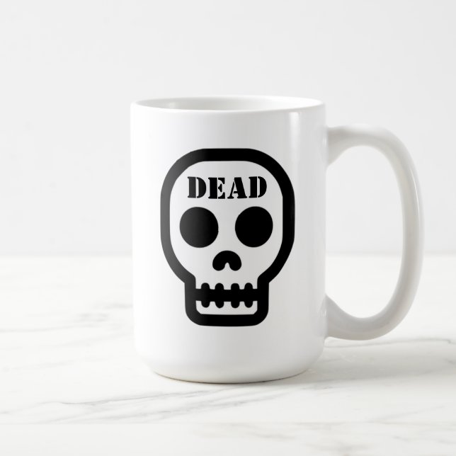 Dead Skull Classic Coffee Mug (Right)
