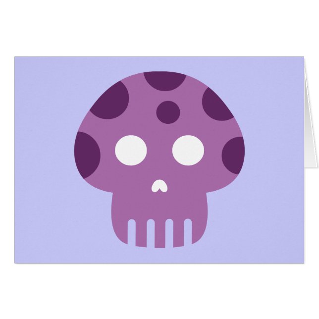 Dead Skull Poison Mushroom (Front Horizontal)