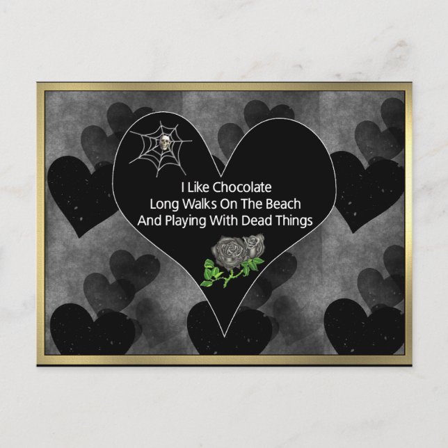 Dead Things Postcard (Front)