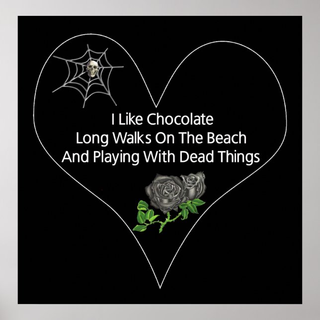 Dead Things Poster (Front)