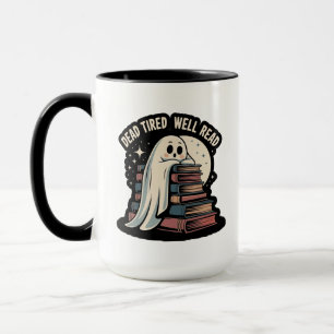 Dead Tired Well Read Cosy Mug