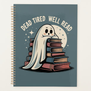 Dead Tired Well Read Personalised Name Reading Planner