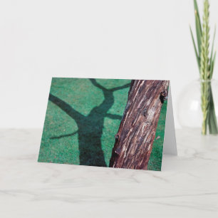Dead tree card
