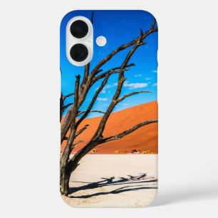 Dead tree in Deadvlei, Namibia iPhone 16 Case