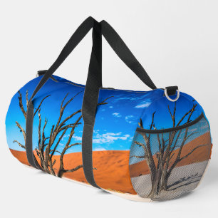 Dead tree in Deadvlei, Namibia Duffle Bag