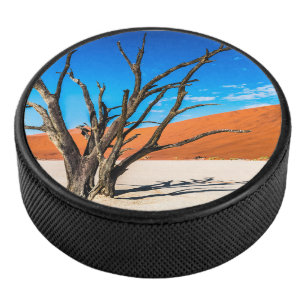 Dead tree in Deadvlei, Namibia Hockey Puck