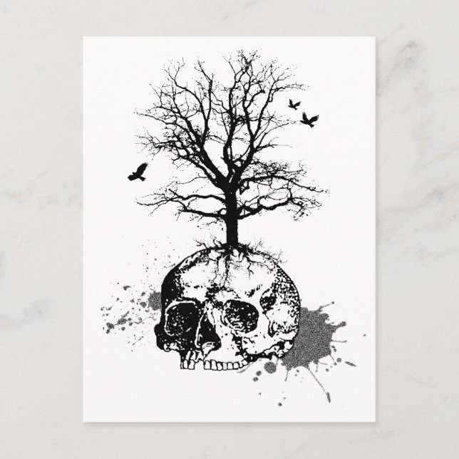 Dead tree postcard (Front)