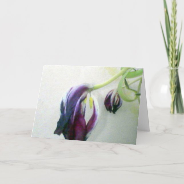 Dead Tulips Card (Front)