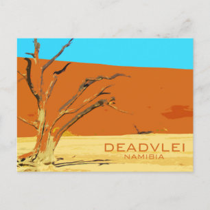 Dead Vlei, Namibia Postcard