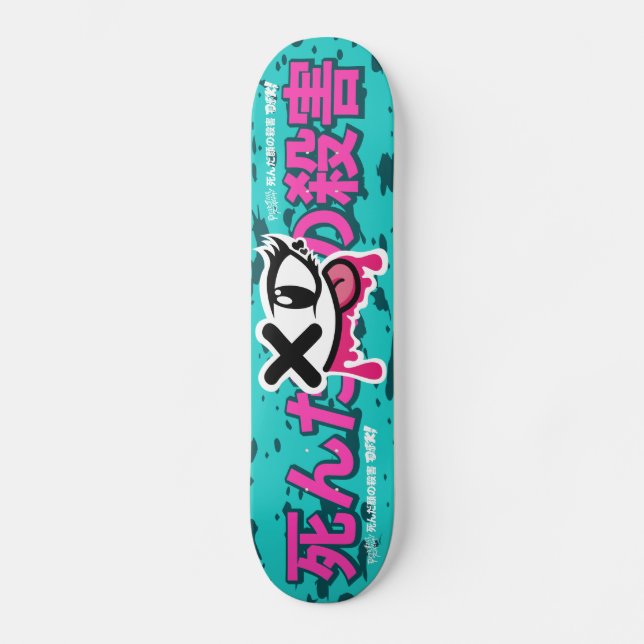 Deadface Killin! Girl Face Skateboard (Front)