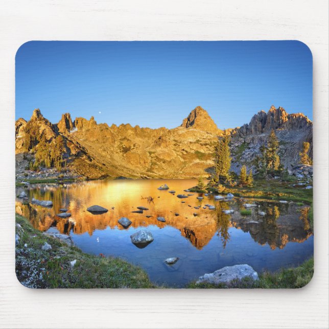 Deadhorse Lake Sunrise - Sierra Mouse Pad (Front)