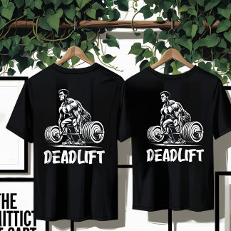 Deadlift Beast Gym T-Shirt – Powerlifting, Workout
