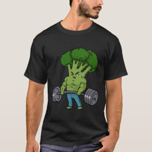 Deadlift Broccoli Gym Fitness Motivation Bodybuild T-Shirt