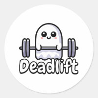 Deadlift! Cute Deadlifting Ghost Pun