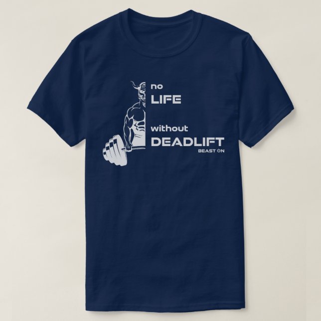 Deadlift Deadlift FitnessGym Motivation Fitness Sa T-Shirt (Design Front)