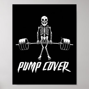 Deadlift Reverse retro Gym Pump Cover Fun Gymer Poster