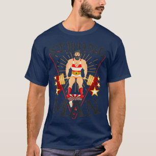 Deadlift Shirt - Vintage Circus Strongman